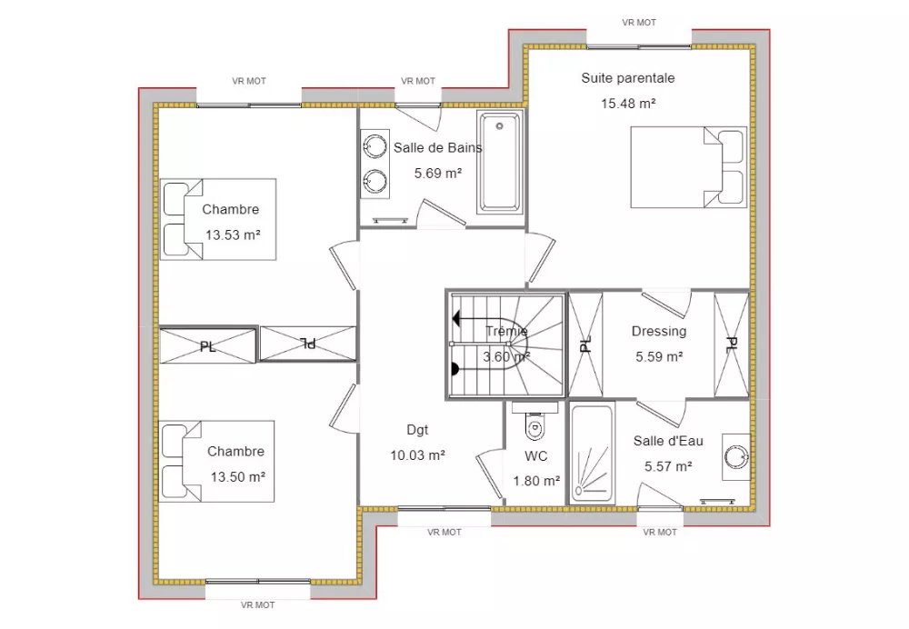 Image du modèle de maison ETAGE