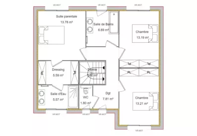 Image du modèle de maison ETAGE