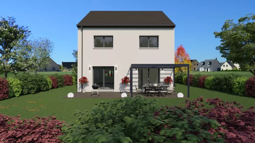 Image du modèle de maison FACADE ARRIERE