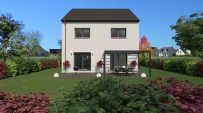 Image du modèle de maison FACADE ARRIERE