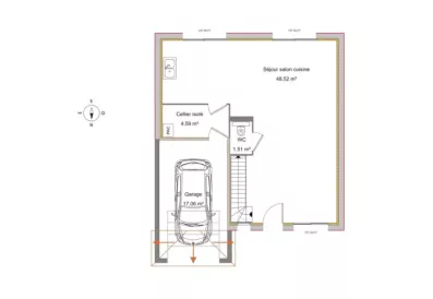 Image du modèle de maison Plan RDC