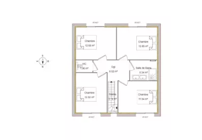 Image du modèle de maison Plan 1 étage