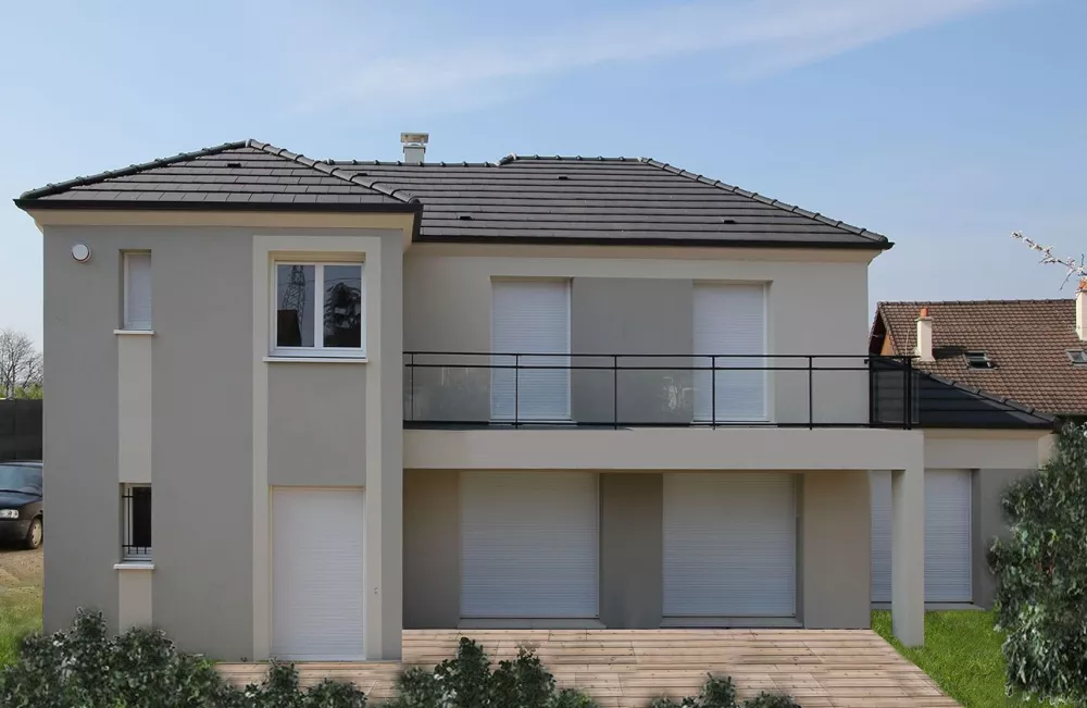 Image du modèle de maison r1 toit 4 pans