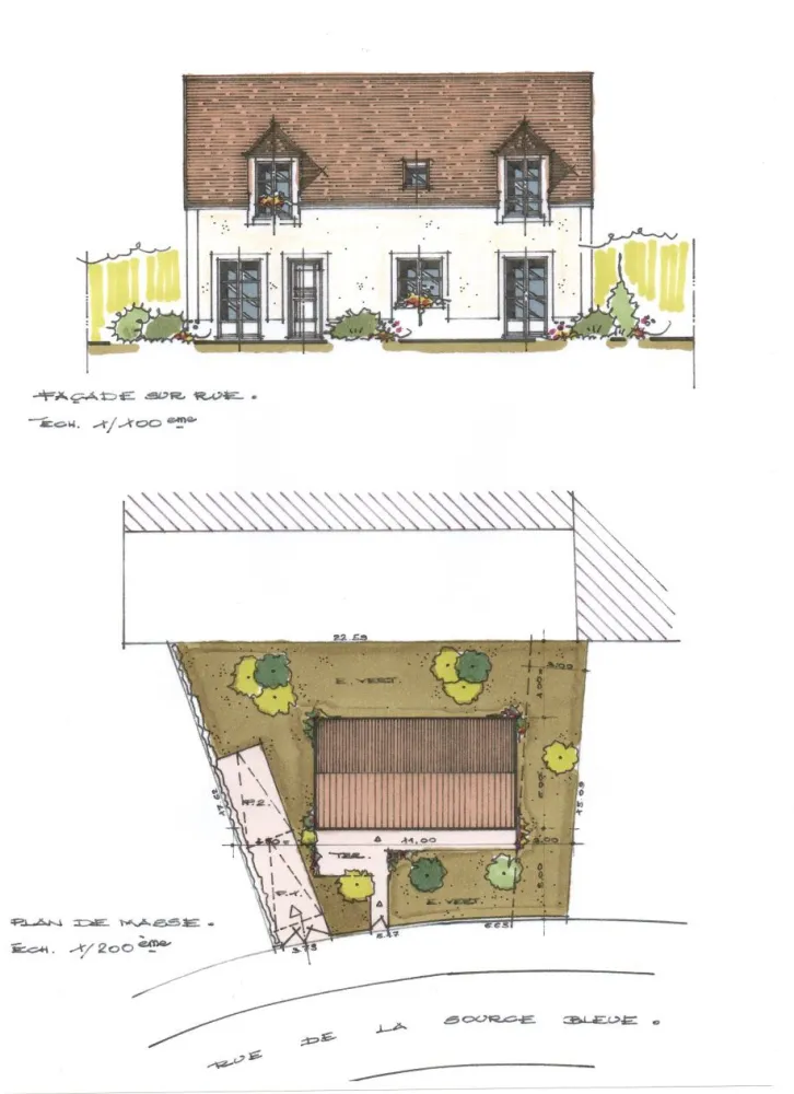 Image du modèle de maison PROJET 2     C