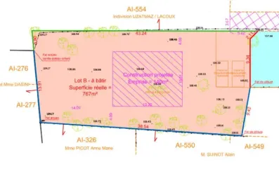 Image du modèle de maison Terrain Lagny sur Marne 767m²