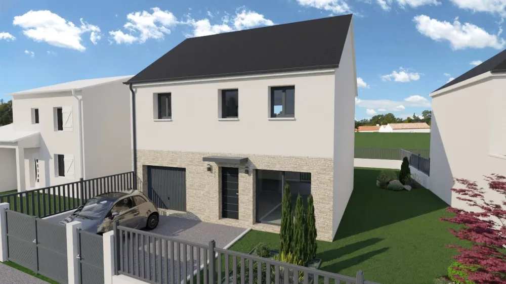Image du modèle de maison 4 - 120 m2 -Jour- AV