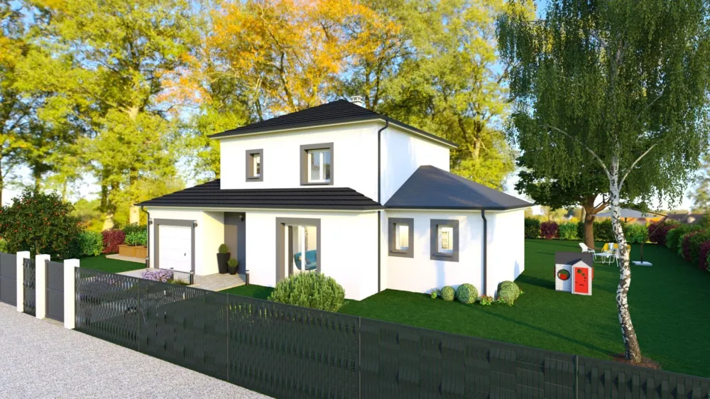 Image du modèle de maison CLEA extérieur avant 2