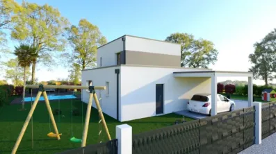 Image du modèle de maison SOFIA extérieur arrière 2