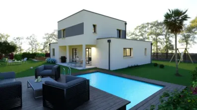 Image du modèle de maison SOFIA extérieur arrière 1