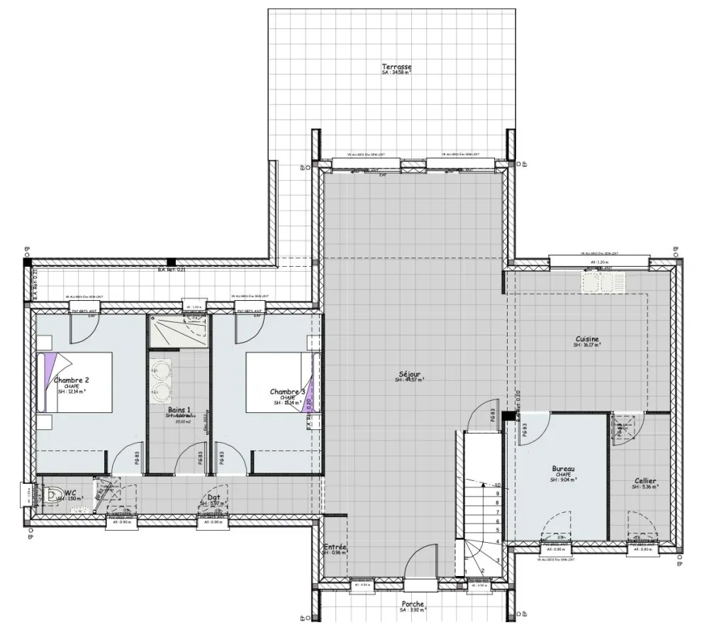 Image du modèle de maison RDC