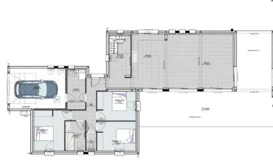 Image du modèle de maison plan rdc