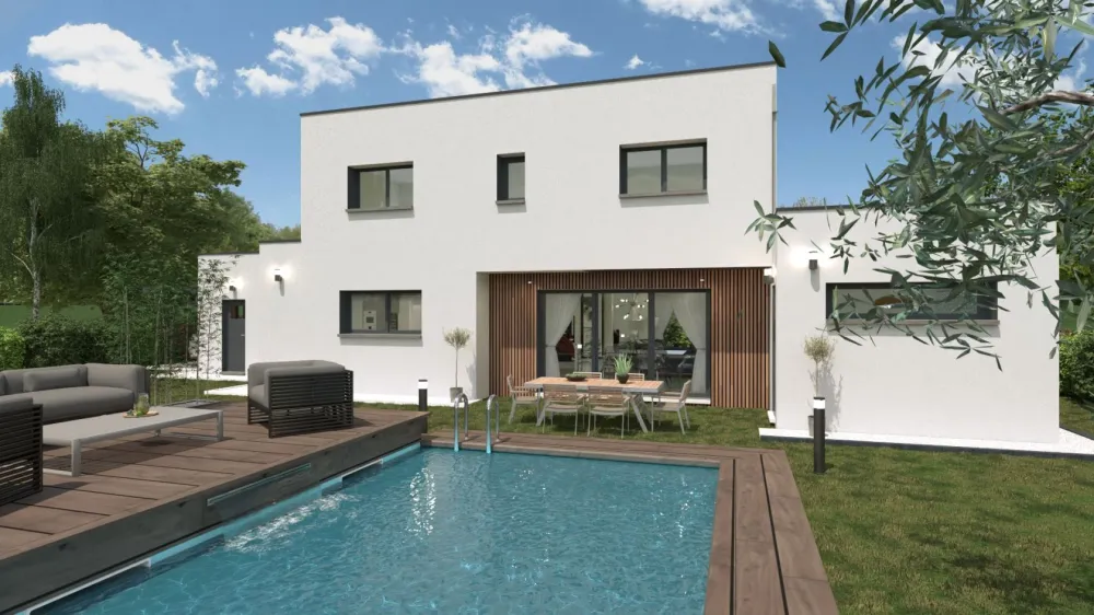 Image du modèle de maison SEATTLE ARRIERE JOUR