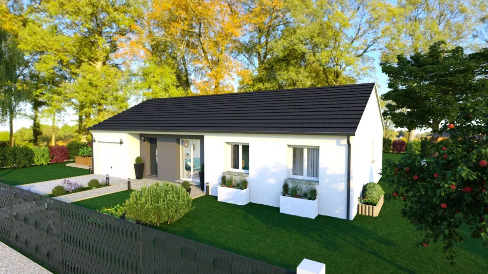 Image du modèle de maison ADRIANA extérieur avant 2