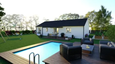 Image du modèle de maison ADRIANA extérieur arrière 1