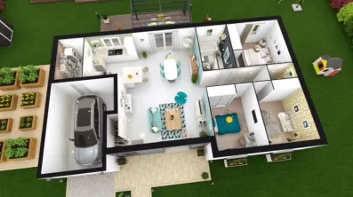 Image du modèle de maison ADRIANA axo