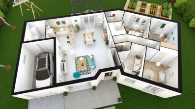 Image du modèle de maison CAMELIA axo