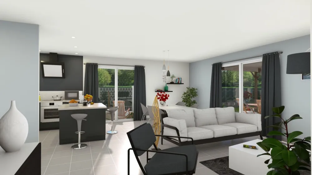 Image du modèle de maison JULIA interieur