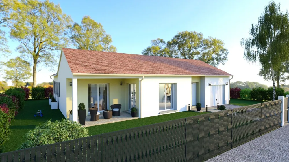 Image du modèle de maison KATIA extérieur avant 1