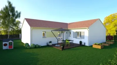 Image du modèle de maison KATIA extérieur arrière 1