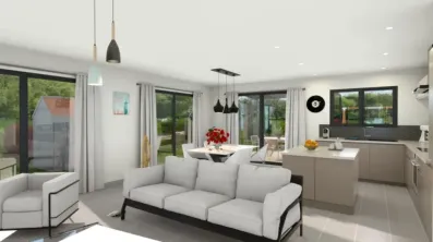 Image du modèle de maison LEA intérieur 1