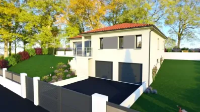 Image du modèle de maison LEA extérieur avant 2