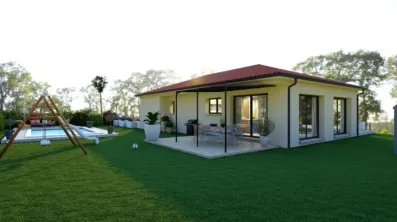 Image du modèle de maison LEA extérieur arrière 2