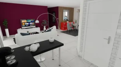 Image du modèle de maison SALON CUISINE