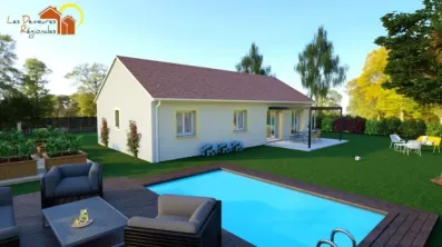 Image du modèle de maison NINA extérieur arrière 1