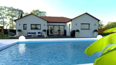 Image du modèle de maison facade arriere