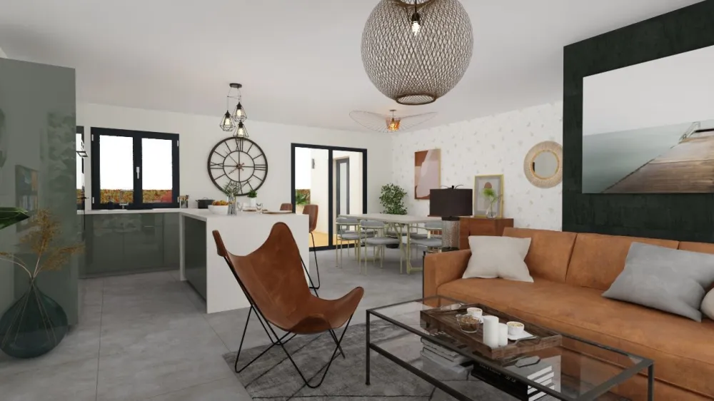 Image du modèle de maison Vue séjour 2