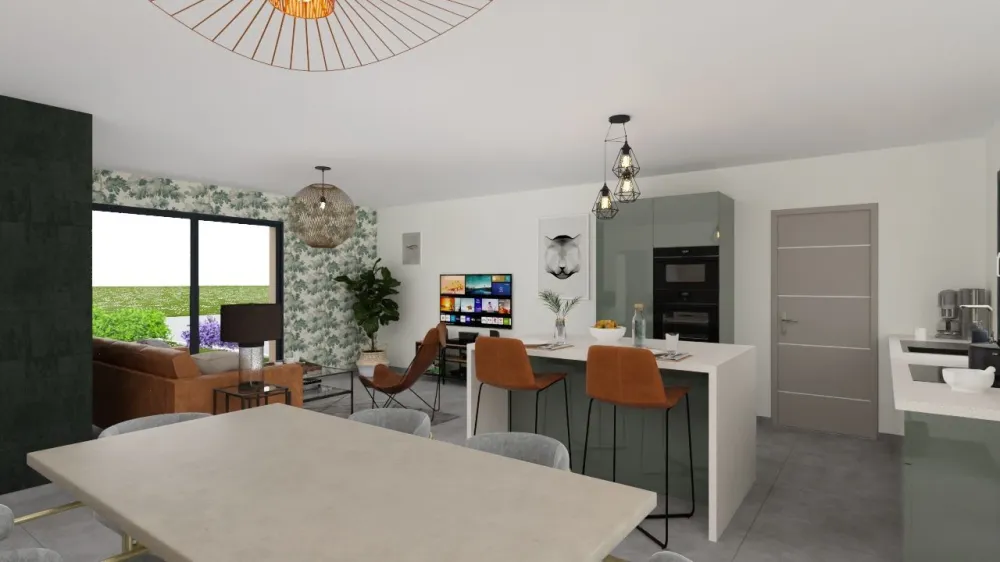 Image du modèle de maison Vue séjour 1