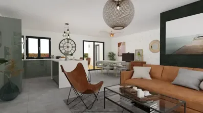 Image du modèle de maison Vue séjour 2