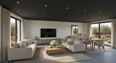 Image du modèle de maison séjour salon