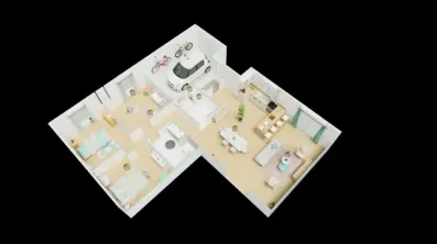 Image du modèle de maison 1axo