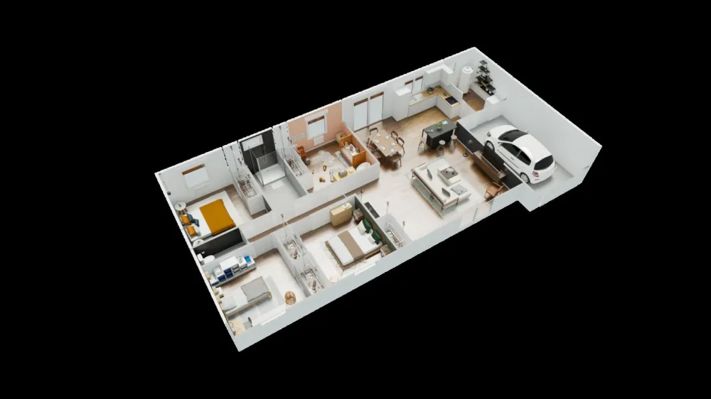 Image du modèle de maison Plan_axo