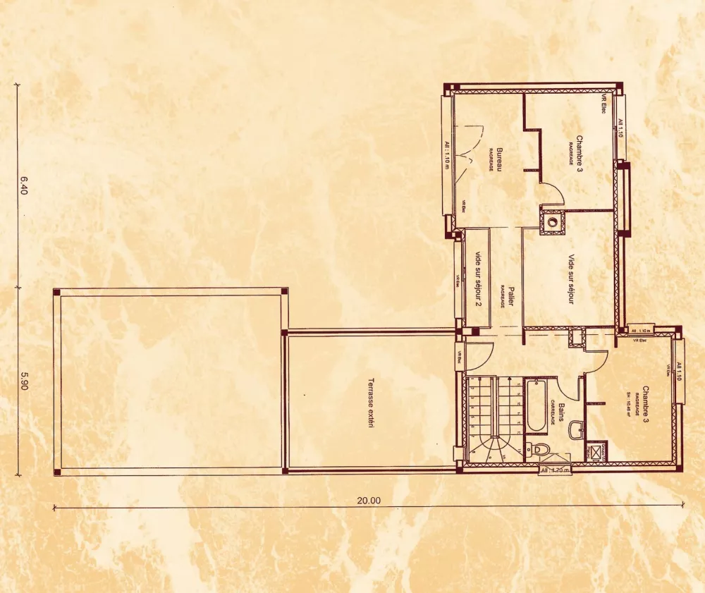 Image du modèle de maison RDC