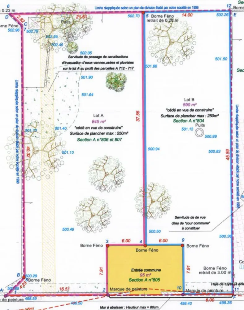 Image du modèle de maison Plan division