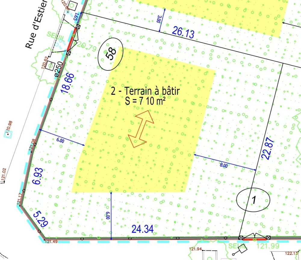 Image du modèle de maison Plan terrain clamart