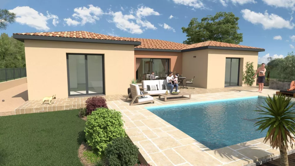 Image du modèle de maison AGAPANTHE DERRIERE SS PERGO