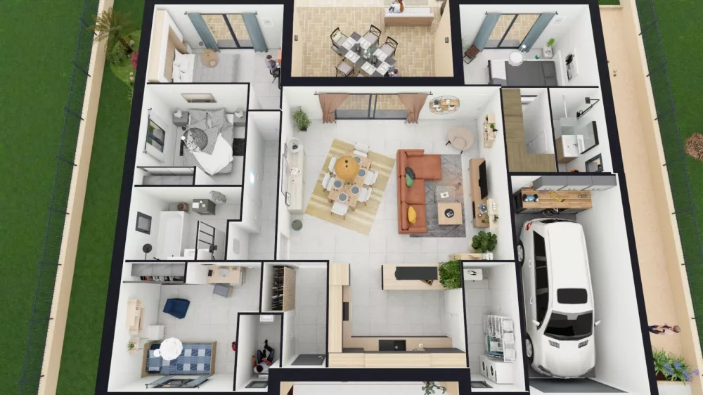 Image du modèle de maison AGAPANTHE PLAN