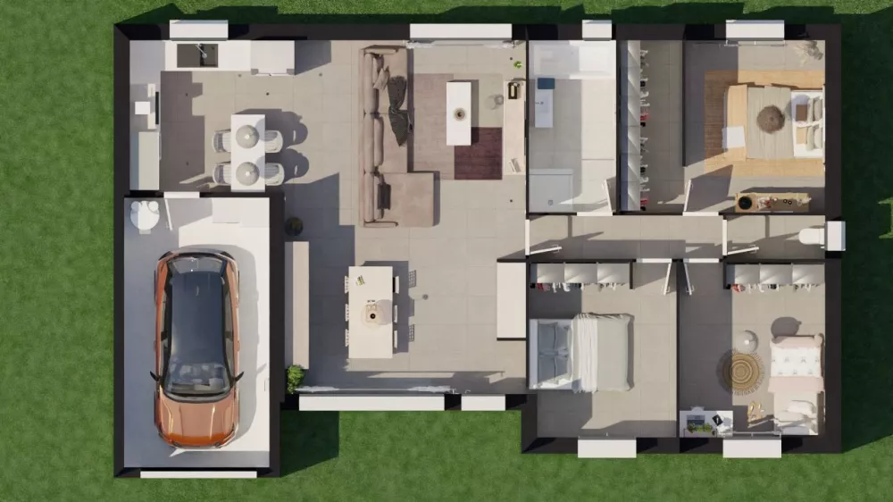 Image du modèle de maison Bruyere dessus