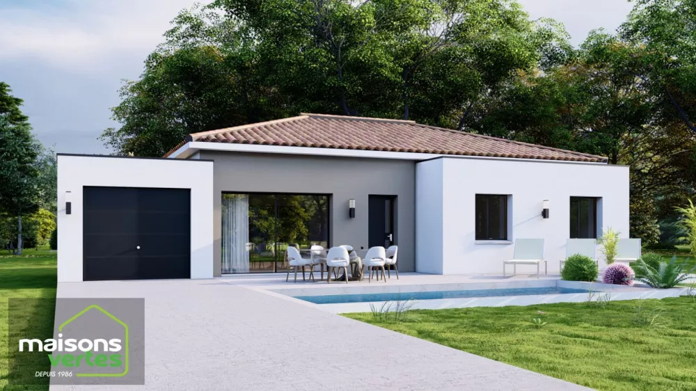 Image du modèle de maison Bruyere jour