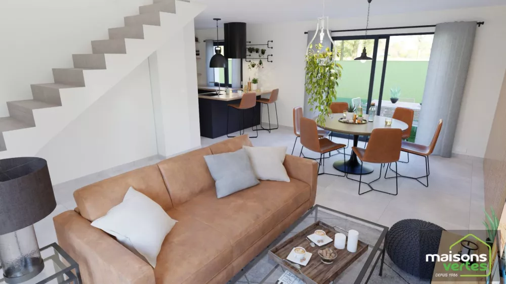 Image du modèle de maison Cyprès Salon séjour