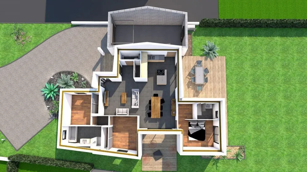 Image du modèle de maison vue-rdc-27