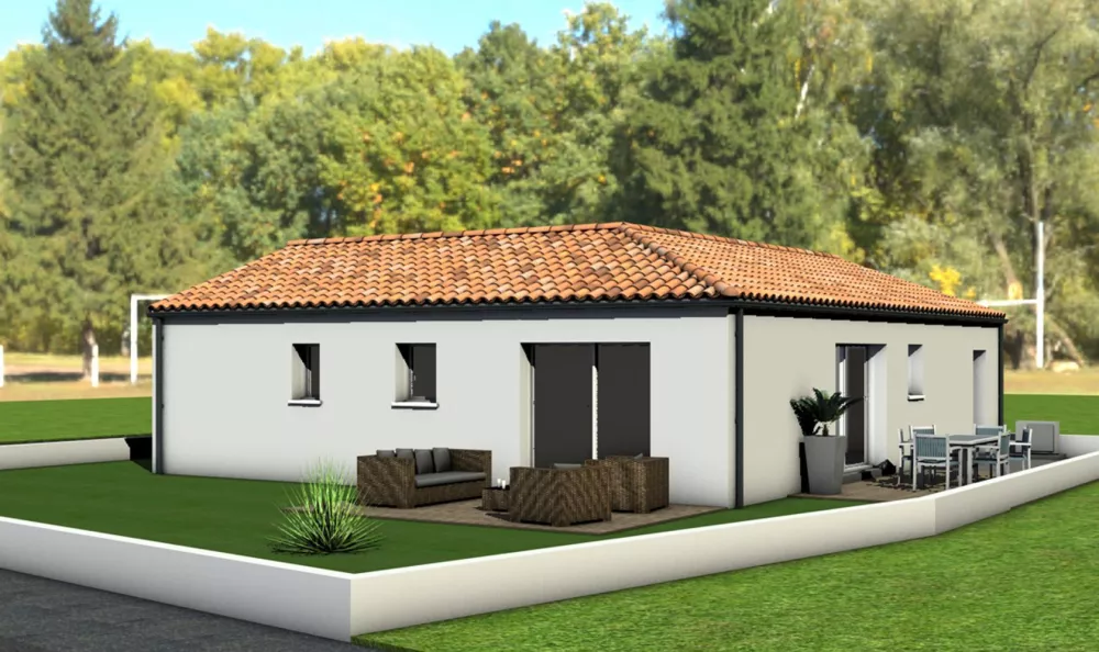 Image du modèle de maison vue 3