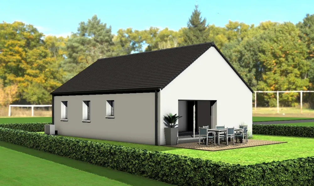 Image du modèle de maison vue 3