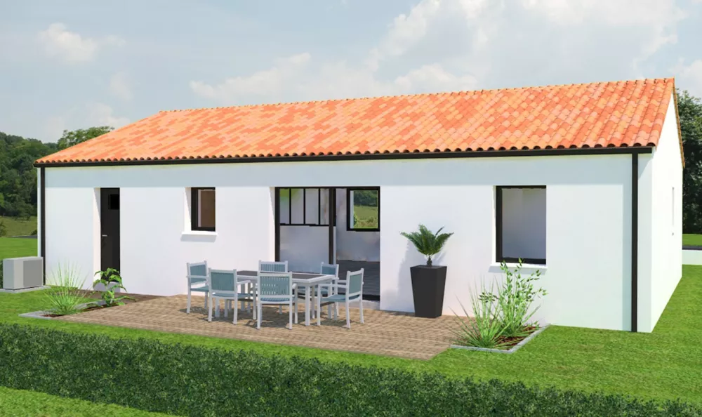Image du modèle de maison vue 3