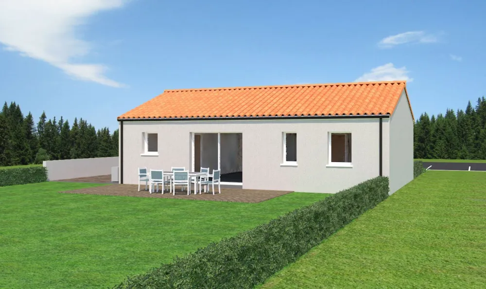 Image du modèle de maison vue 3