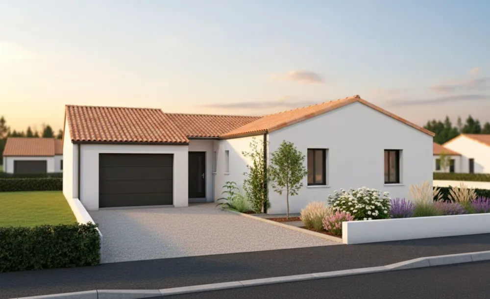 Image du modèle de maison BREMOND Alexandre - Façade devant rectifiée