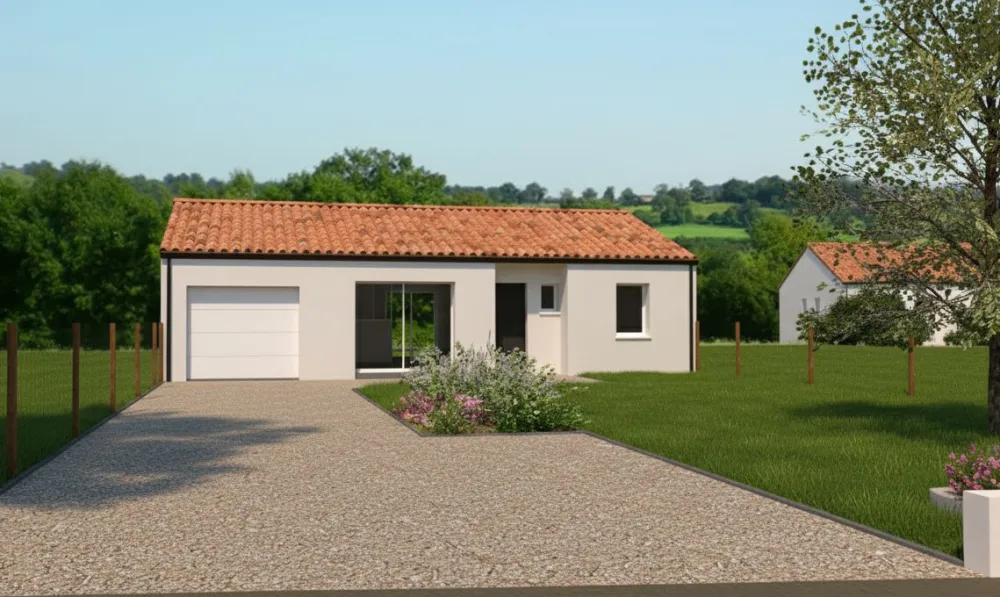 Image du modèle de maison BLOUIN - Façade avant rectifiée